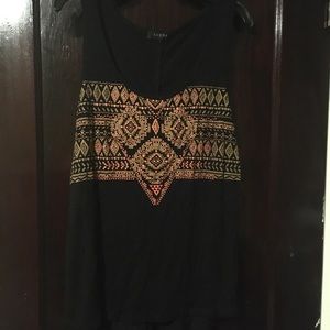 Tribal-like tank top